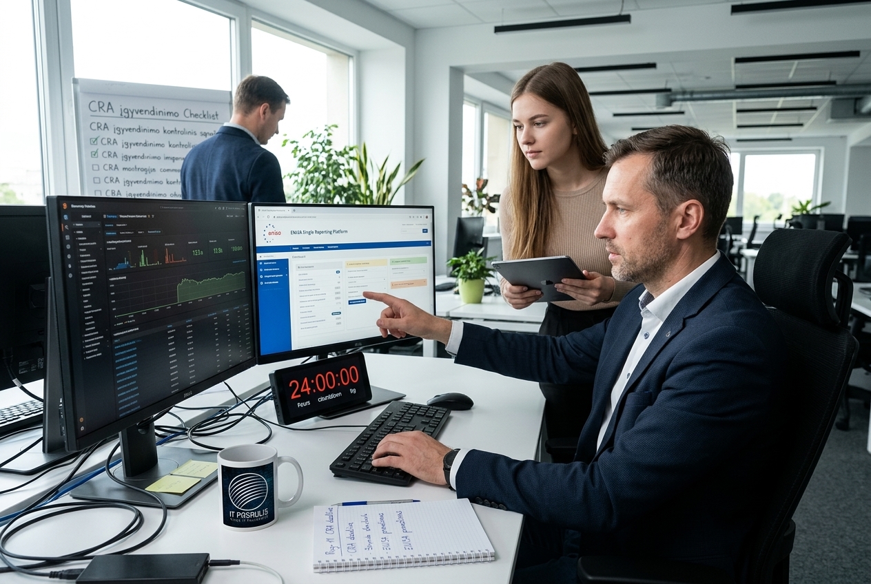 ES įsigaliojo nauja kibernetinių incidentų pranešimo tvarka pagal Cyber Resilience Act