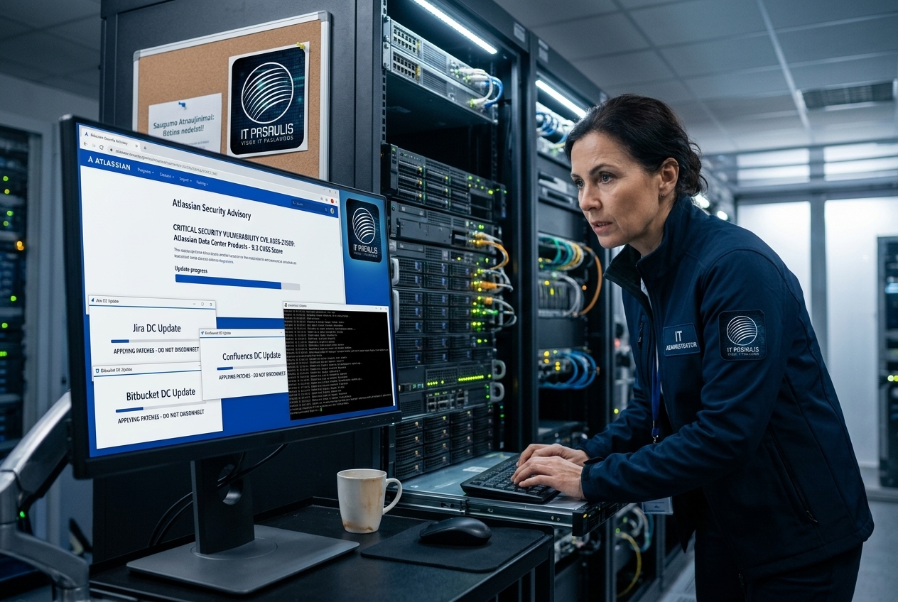 Kritinė „Atlassian“ saugumo spraga: pažeidžiamos „Jira“, „Confluence“, „Bitbucket“ ir kitos verslo sistemos