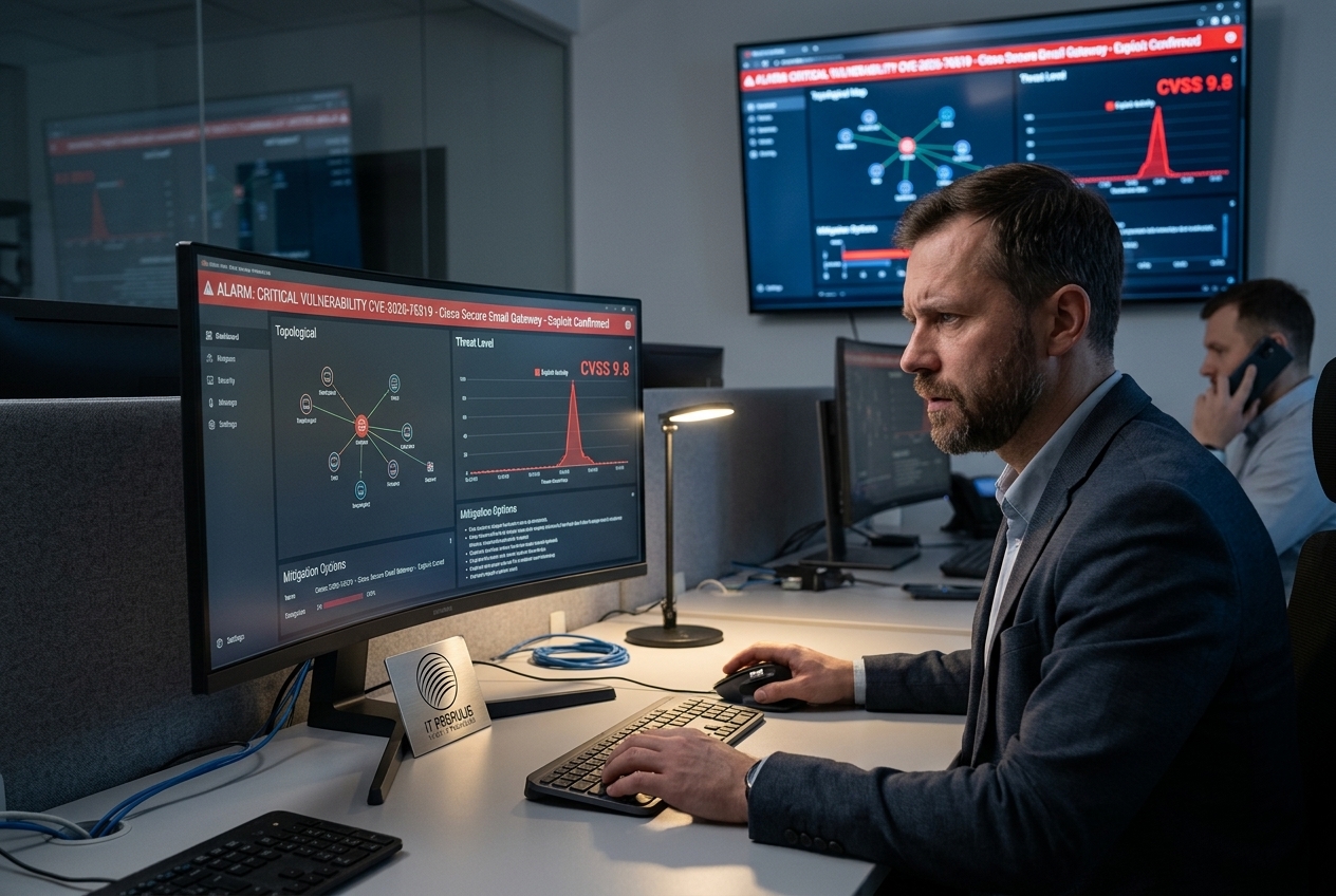 Kritinė „Cisco Secure Email Gateway“ saugumo spraga: užpuolikai jau išnaudoja pažeidžiamumą